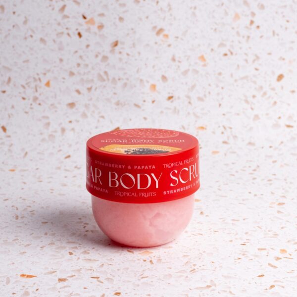 Scrub Σώματος Strawberry & Papaya Sugar 310gr